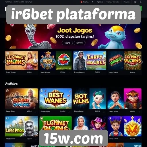 Explorando a variedade de jogos disponíveis na ir6bet