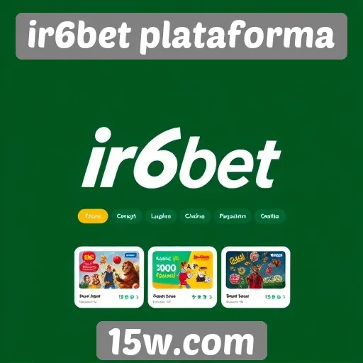 interface da ir6bet plataforma é intuitiva e fácil de usar